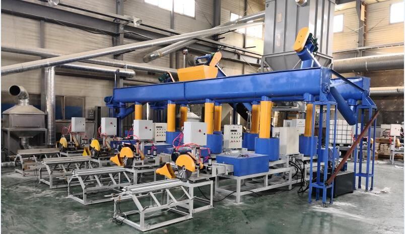 wood pallet block making machine