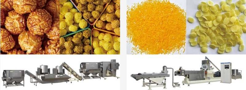 factory price puffing snack production line factory price puffing snack production line