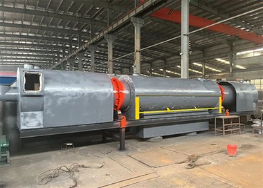 Industriële grote capaciteit rookloze carbonisatieoven voor houtskool