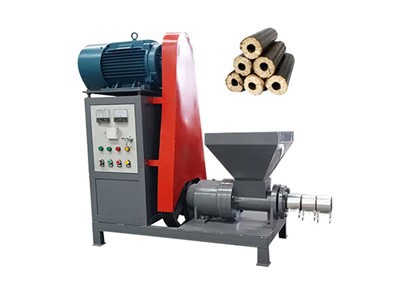 Sawdust Charcoal Rod Maker voor thuisgebruik