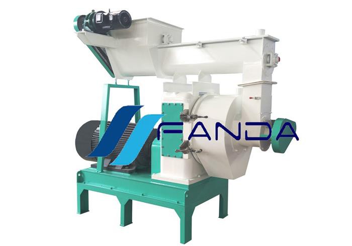 Kleine ringmatrijs voor houtpellets