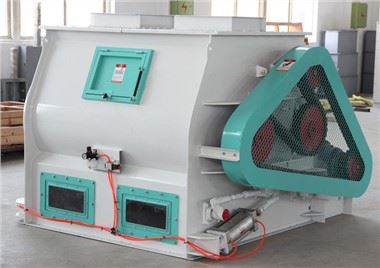 Dubbele schachtmixer