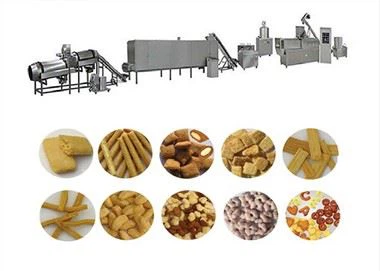Gepofte maïs snack voedsel extruder productielijn